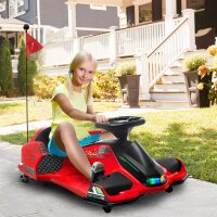 Elektrisches Go-Kart für Kinder, Gummiräder,...
