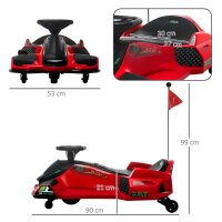 Elektrisches Go-Kart für Kinder, Gummiräder,...