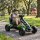 Gokart mit Pedalen, Tretauto für Kinder mit Bremse, rutschfeste Räder, Metallrahmen, 3-6 Jahre, Grün