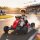 24V Elektrisches Go-Kart, Drift-Modus, verstellbarer Sitz, 5-Punkt-Sicherheitsgurt, Musikfunktion, 6-12 Jahre Rot