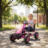 Pedal-Gokart für Kinder, höhenverstellbarer...
