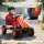 Pedal-Gokart für Kinder, höhenverstellbarer Sitz, EVA-Räder, Bremse, Kupplung, 3-8 Jahre, Rot