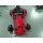 24 V Elektro Go-Kart für Kinder Bis 13 Km/h Gokart mit Drift-Funktion, Drift-Kart mit 2 Motoren für 8–12 Jahre Rot