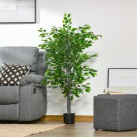 Künstlicher Baum, Ficus-Kunstpflanze, realistisches...