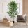 Künstlicher Ficus-Baum, realistisch, pflegeleicht, inkl. Topf, 180 cm hoch, Grün