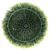 2er-Set Buchsbaumkugel, Künstliche Pflanzen, Zimmerpflanze mit UV-Schutz, Deko-Pflanze, für Indoor, Outdoor, Grün