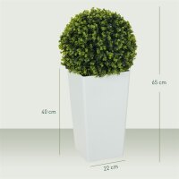 2er-Set Künstlicher Eukalyptuskugeln 65 cm...