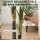 Künstliche Palme 150cm Kunstpalme mit 16 Palmenwedel Groß Kunstpflanze im Topf für Wohnzimmer Balkon Dekoration Grün