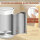 Küchenset mit Wasserkocher und Toaster, 7 Bräunungsstufen, schnelles Kochen, Edelstahl, Kunststoff, Weiß