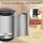 Küchenset mit Wasserkocher und Toaster, 7 Bräunungsstufen, schnelles Kochen, Edelstahl, Kunststoff, Schwarz