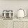 Wasserkocher- und Toaster-Set, 1,7 L, 2200W, Strix Thermostat, Filter, 4-Schlitz-Toaster, 7 Bräunungsstufen, Krümelfach
