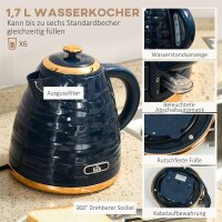 2-in-1 Toaster- und Wasserkocher-Set, 7...