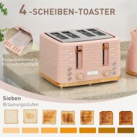 2-in-1 Toaster- und Wasserkocher-Set, 7...