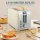 Wasserkocher- und Toaster-Set, 2200W, 7 Bräunungsstufen, versch. Funktionen, Creme