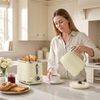 Wasserkocher- und Toaster-Set mit LED-Display,...
