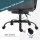 Bürostuhl Ergonomischer Chefsessel 360° Drehbar Computerstuhl höhenverstellbar mit Kopfstütze und gepolsterte Armlehnen mit Fußstütze Kunstleder 68 x 80 x 120–126 cm