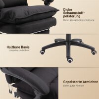 Bürostuhl mit Massagefunktion, Ergonomischer...