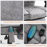 Bürostuhl mit Massagefunktion, Ergonomischer...