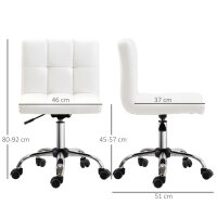 Bürostuhl, Drehstuhl, Kunstleder, Stahlstruktur, 5...
