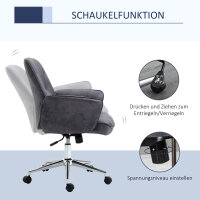 Bürostuhl, Schreibtischstuhl, höhenverstellbar,...
