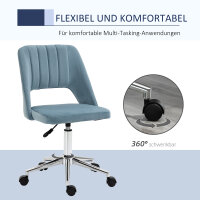 Schreibtischstuhl, Höhenverstellbar Homeoffice Stuhl...