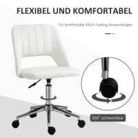 Höhenverstellbarer Schreibtischstuhl mit Rollen,...