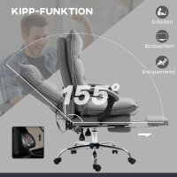 Bürostuhl mit Massagefunktion, Heizfunktion,...