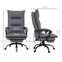 Bürostuhl mit Massagefunktion & Heizfunktion,...