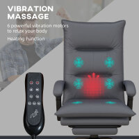 Bürostuhl mit Massagefunktion & Heizfunktion,...