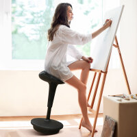 Bürohocker mit Schwenkfunktion, ergonomischer...
