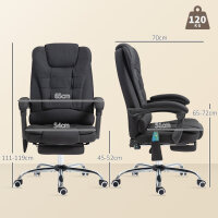 Bürostuhl mit Massagefunktion, Ergonomischer...