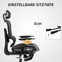 Bürostuhl, Ergonomischer Schreibtischstuhl mit...