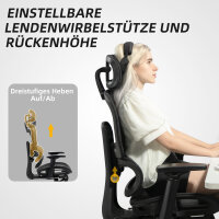 Bürostuhl, Ergonomischer Schreibtischstuhl mit...