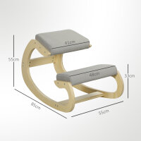 Ergonomischer, schaukelnder Kniehocker für...