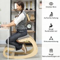 Ergonomischer, schaukelnder Kniehocker für...