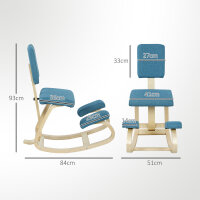 Ergonomischer Kniestuhl, Kniehocker Gesundheitsstuhl...