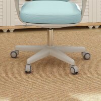 Bürostuhl, Ergonomisch Schreibtischstuhl mit Drehfunktion, Höhenverstellbar 55 x 48 x 82,5-94,5 cm Grün