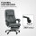 Massage-Bürostuhl, USB-Schnittstelle, schwenkbare Räder, Dunkelgrau