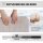 Homeoffice Stuhl Schreibtischstuhl mit Leinenoptik Höhenverstellbar Schneidersitz Drehstuhl mit Wippfunktion, Beige