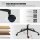 Homeoffice Stuhl Schreibtischstuhl mit Leinenoptik Höhenverstellbar Schneidersitz Drehstuhl mit Wippfunktion, Beige