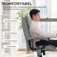 Ergonomischer Massage-Bürostuhl mit 4 Knetpunkten,...