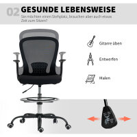 Bürostuhl Höhenverstellbar Schreibtischstuhl...