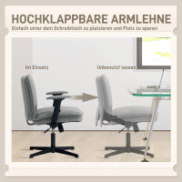 Bürostuhl mit hochklappbaren Armlehnen, breiter...