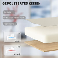 Bürostuhl mit tierfreundlichem Kunstleder-Bezug,...