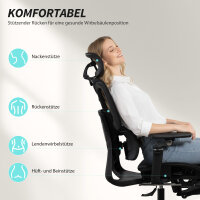 Bürostuhl Ergonomisch Schreibtischstuhl mit...