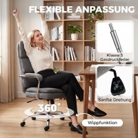 Home Office Bürostuhl, höhenverstellbarer...