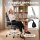 Home Office Bürostuhl, höhenverstellbarer 360° drehbarer Schreibtischstuhl für das Homeoffice, Grau