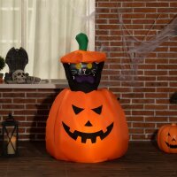 Selbstaufblasende Halloweendekoration...