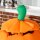 Selbstaufblasende Halloweendekoration Halloweenkürbis, inkl LED´s Outdoor Wettebeständig,  76 x 64 x 115cm, Orange