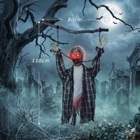 110 cm animierte hängende Halloween-Deko,...